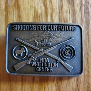 Vintage NRA belt buckle